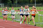 Women and Girls 3000 metres, 2021 North Eastern Track and Field Champs., Middesbrough. Photo: David T. Hewitson/Sports for All Pics